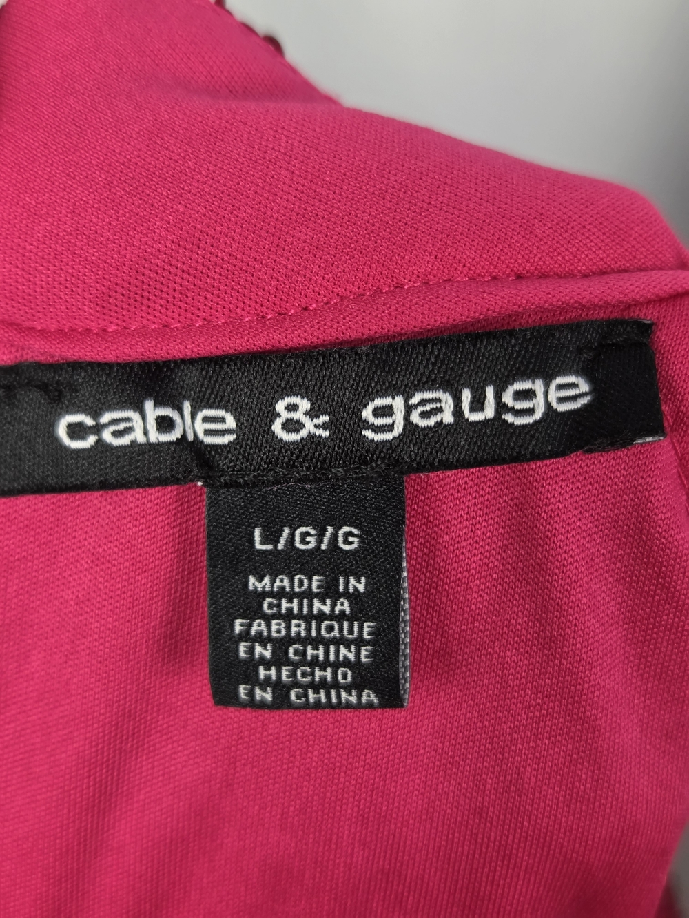 CABLE & GAUGE Top - Picture 8 of 9